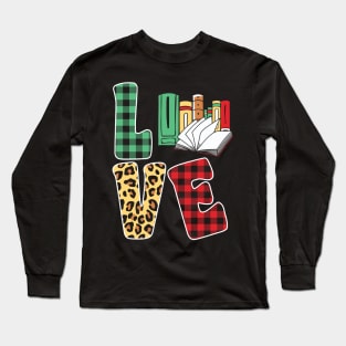 Merry bookmas Long Sleeve T-Shirt